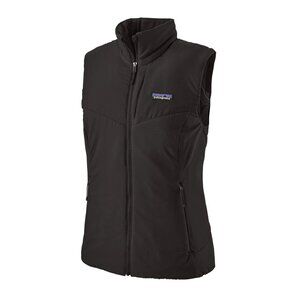 Patagonia Worn Wear Women's Black Nano-Air Sleeveless Full-Zip Vest Size XL